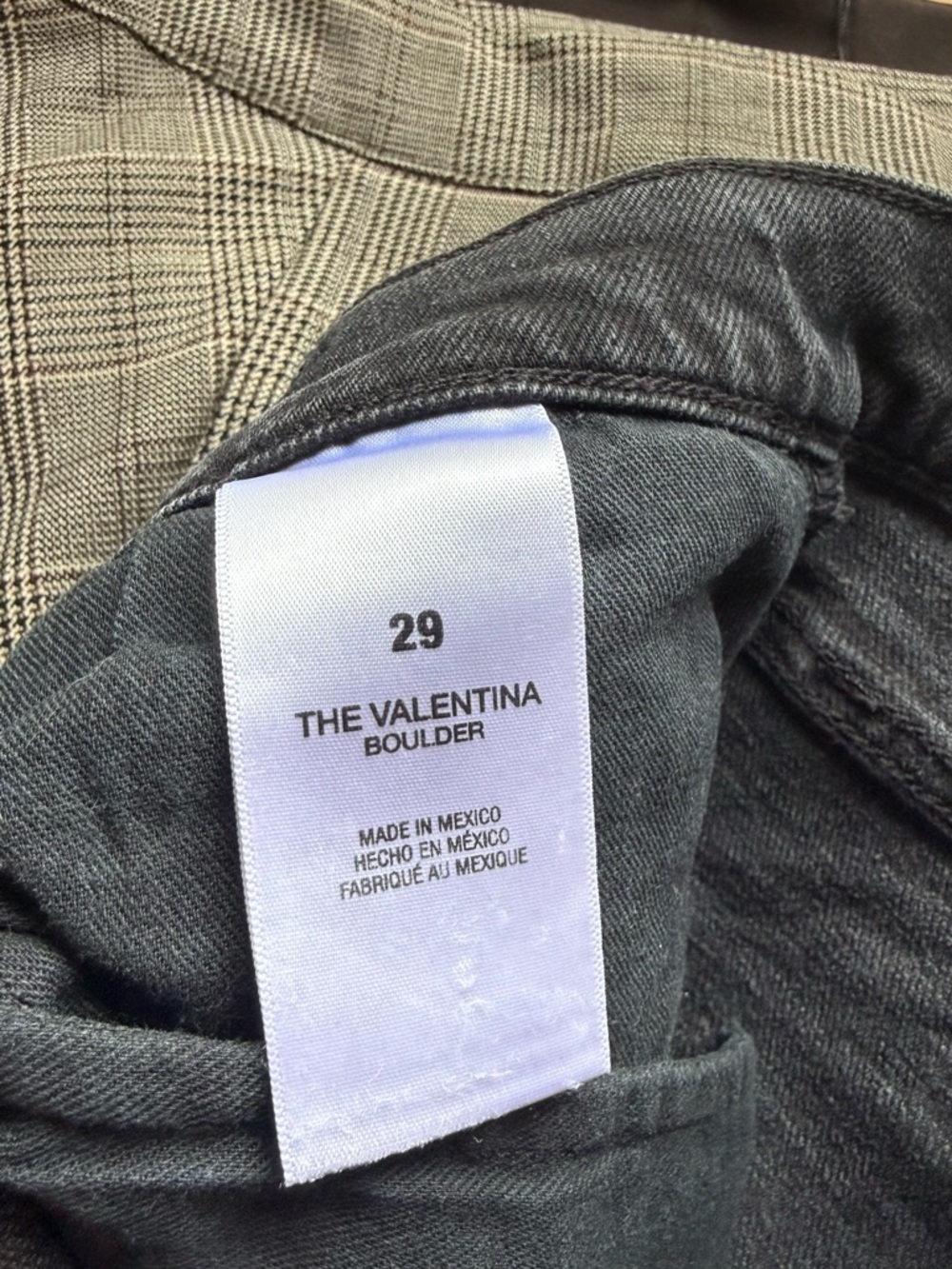 Favorite Daughter High-Rise Button-Fly Flare Jeans, Size 29 - Picture 6 of 8